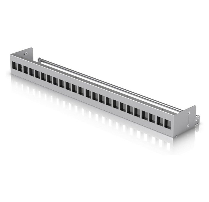 Rack organisation and patch panel installation