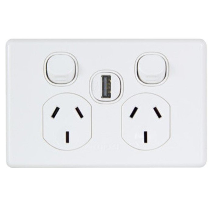 Image of a Clipsal USB Powerpoint